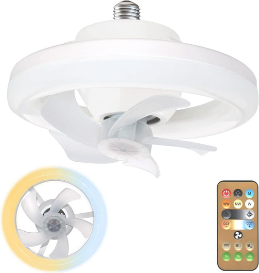 LED Ceiling Fan Light 360 Rotation Ceiling Fan Remote Control Ceiling Fan Acrylic Ceiling Fan